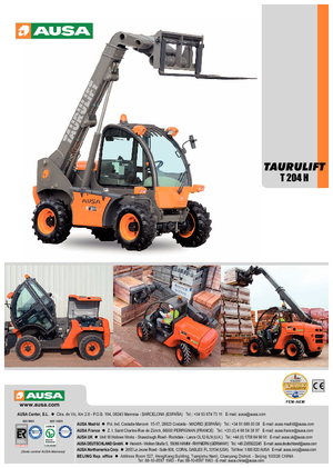 Geländestapler Ausa T 204 H X4