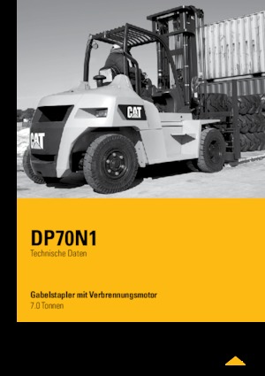 Frontstapler Diesel Caterpillar DP70N1