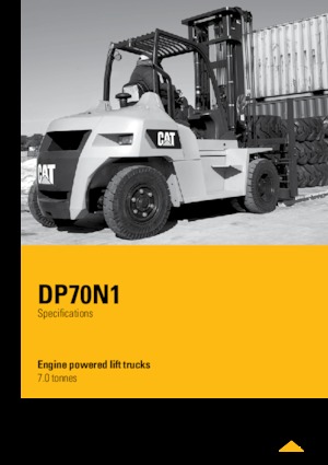 Frontstapler Diesel Caterpillar DP70N1