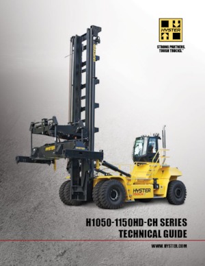Geländestapler Hyster H1050HD