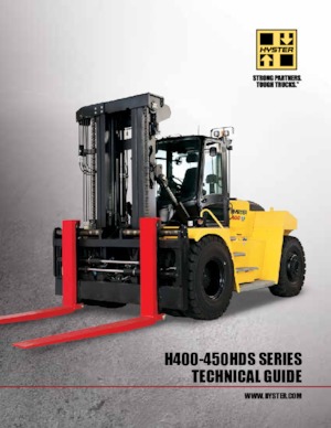 Geländestapler Hyster H400HD