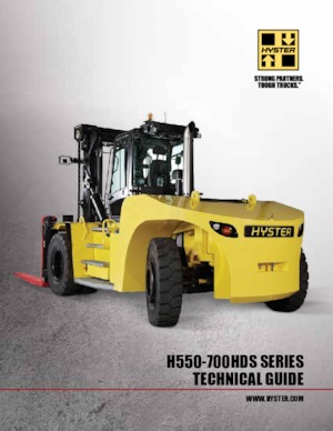 Geländestapler Hyster H700HD