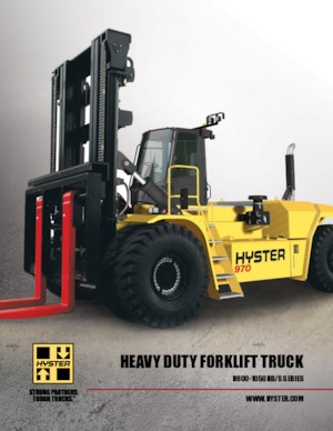 Geländestapler Hyster H970HD