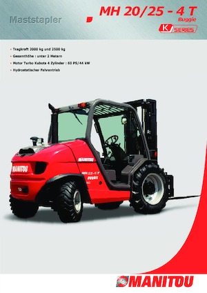 Geländestapler Manitou MH 20-4 T Buggie
