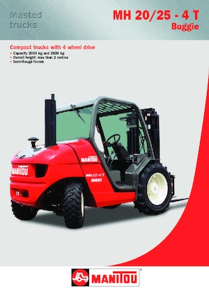 Geländestapler Manitou MH 20-4 T Buggie