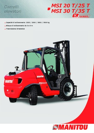 Geländestapler Manitou MSI 25 T