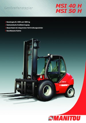 Geländestapler Manitou MSI 50 H