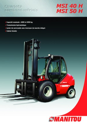 Geländestapler Manitou MSI 50 H