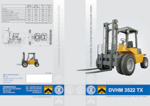 Geländestapler Desta DV 35 T4