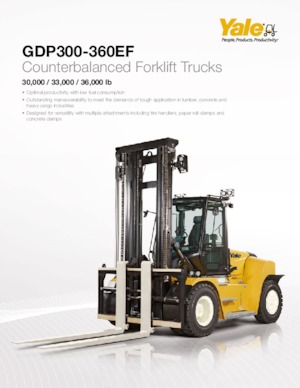 Geländestapler Yale GDP360EF