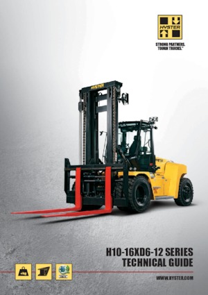 Geländestapler Hyster H16XD6