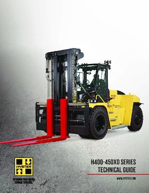 Geländestapler Hyster H400XD36