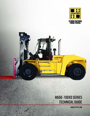 Geländestapler Hyster H650XD36