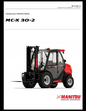 Geländestapler Manitou MC 30-2