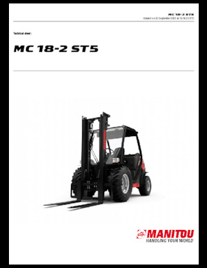 Geländestapler Manitou MC 18-2