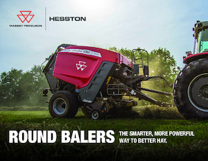 Rundballenpressen Massey Ferguson 2956