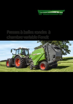 Rundballenpressen Fendt 4180 V