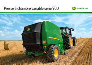 Rundballenpressen John Deere 960 Premium