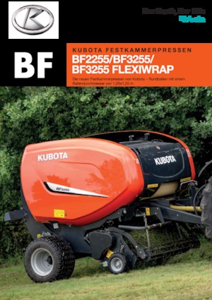 Rundballenpressen Kubota BF2255 SC 14