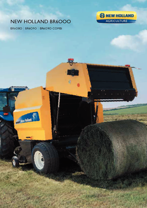 Rundballenpressen New Holland BR6090 Combi