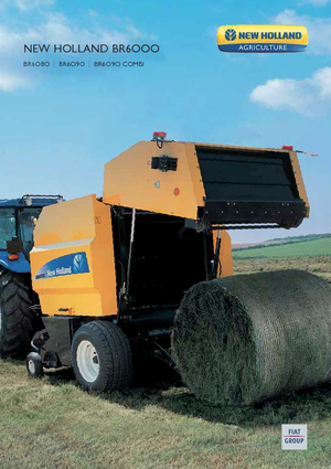 Rundballenpressen New Holland BR6090 Combi