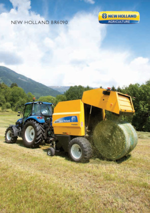 Rundballenpressen New Holland BR6090