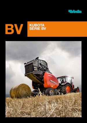 Rundballenpressen Kubota BV5160 SC 14