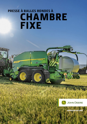 Rundballenpressen John Deere F442M 