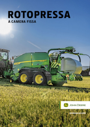 Rundballenpressen John Deere F442R 