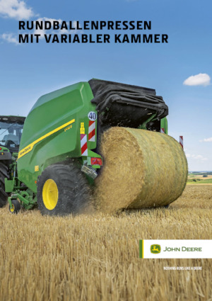Rundballenpressen John Deere C462R Kombi 