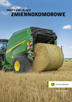 Rundballenpressen John Deere C462R Kombi 