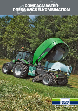 Rundballenpressen DEUTZ-FAHR CompacMaster