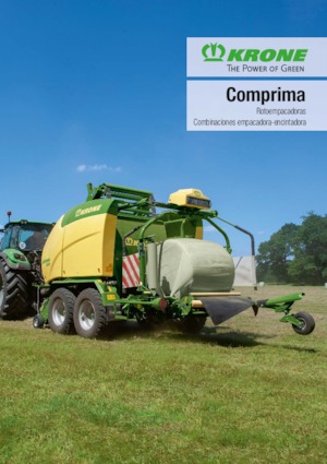 Rundballenpressen Krone Comprima CV 150 XC 