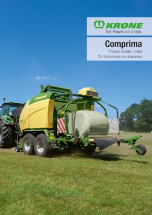 Rundballenpressen Krone Comprima CV 150 XC 