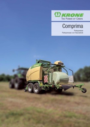 Rundballenpressen Krone Comprima CV 150 XC 