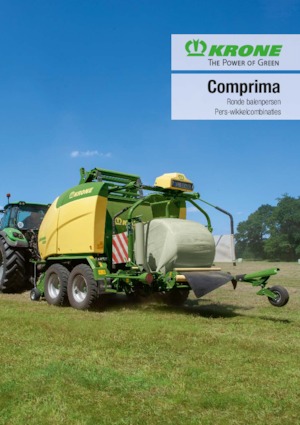 Rundballenpressen Krone Comprima CV 150 XC 