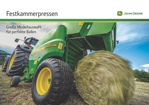 Rundballenpressen John Deere F441M 
