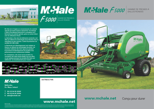 Rundballenpressen McHale F 5500