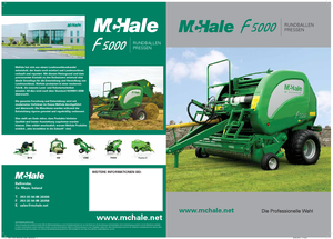 Rundballenpressen McHale F 5500