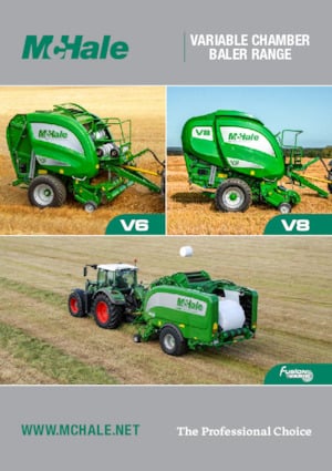 Rundballenpressen McHale Fusion Vario