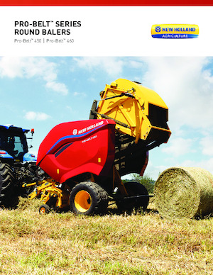 Rundballenpressen New Holland Pro-Belt 450 CropCutter