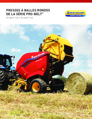 Rundballenpressen New Holland Pro-Belt 450 CropCutter