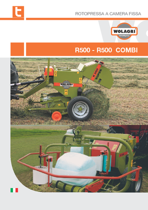 Rundballenpressen Wolagri R 500 Z
