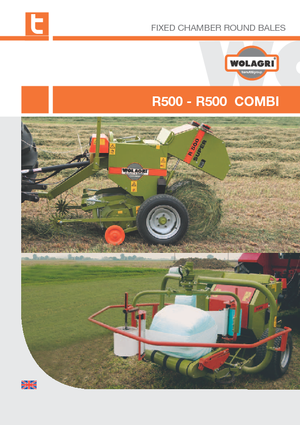 Rundballenpressen Wolagri R 500 Combi