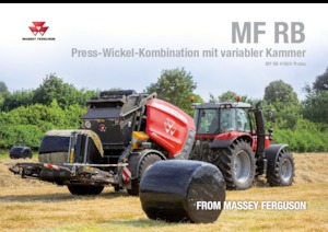 Rundballenpressen Massey Ferguson RB 4160V Protec