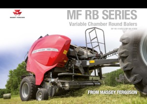 Rundballenpressen Massey Ferguson RB 4160V Xtra 