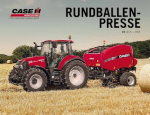Rundballenpressen Case IH RB 465 VC 