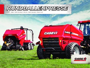 Rundballenpressen Case IH RB544