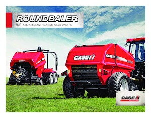 Rundballenpressen Case IH RB544