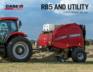 Rundballenpressen Case IH RB444